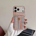 Woven Camellia Card Case