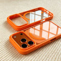 Geometric Magnetic Clear iPhone Case