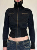 Rive Cropped Zip Jacket