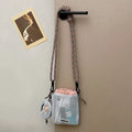 Mesh Utility Crossbody Bag