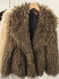 Vesperelle Boreal Plush Faux‑Fur Coat