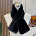 Mistral Plush Cross Scarf