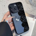 Noir Lace Edge Phone Case