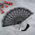 Vintage Lace Folding Fan