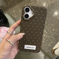 Heart Camera Leather Phone Case