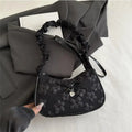 Crescent Bow Floral Bag