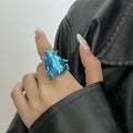 Scarabella Dopamine Beetle Ring