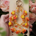 Garden Bead Wrist Phone Charm