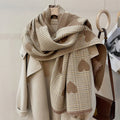 Double Take Heart Scarf