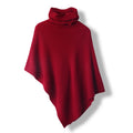 Valoise Wool Turtleneck Poncho