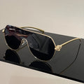 Monoblock Pilot Sunglasses