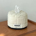 Quilted Tissue Cube & Ribbon Roll Cover
