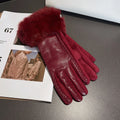 Margot Fur-Trim Gloves