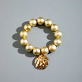 Seabourne Capri‑Pearl Charm Bracelet