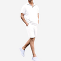Courtside Cotton Polo and Short Set