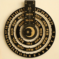 Timber Perpetual Calendar
