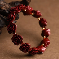 Cinnabar Rose Enchantment Bracelet
