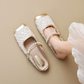 Starlight Sparkle T-Strap Flats