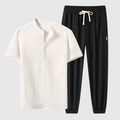 Weekender Henley Pajama Set