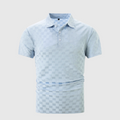 Bridgeport Basics Weekend Plaid Polo