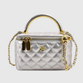 Sable Quilted Satchel