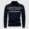 Skippers Striped 1/4 Zip