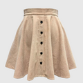 Cordabella Retro Corduroy Skirt