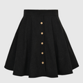 Cordabella Retro Corduroy Skirt