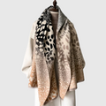 Savage Leopard Print Scarf