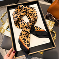 Wild Side Leopard Print Scarf