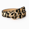Animal Print Faux Leather Spirit Belts