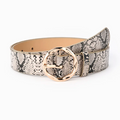 Animal Print Faux Leather Spirit Belts