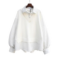 Velvetine Layered Blouse