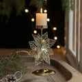 Golden Glow Candle Holder