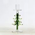 Nordglow Glass Fir Candlesticks