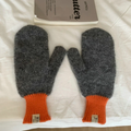 Frost Plush Knit Mittens