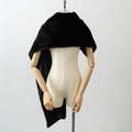 Hollis Pierce Faux Mink Fold Wrap Scarf