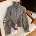 Rowden Ridge Knit Highneck Cardigan