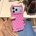 Matte Polka Dot Cat-Ear Case