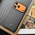 Onyx Cross Leather Case