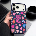 Heart Print Phone Case