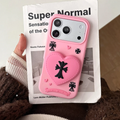 3D Love Cross Phone Case