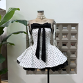 Colette Bow Dot Mini Dress