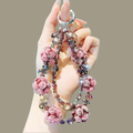 Beaded Bloom Phone Charm