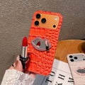 Ador Studio Diamond Lip Croc Phone Case
