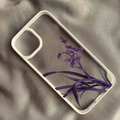 Nocturne Lily Orchid Phone Case