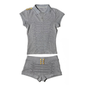 Fenmore Ruched Polo Short Set