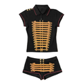 Fenmore Ruched Polo Short Set