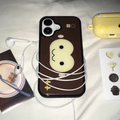 Cocoa Monkey Face Phone Case