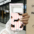 Sausage Dog Stripe Phone Case